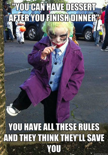 Joker kid