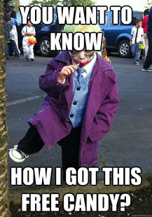 Joker kid