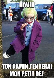 Joker kid