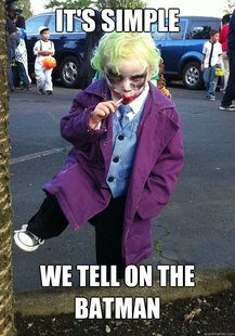 Joker kid