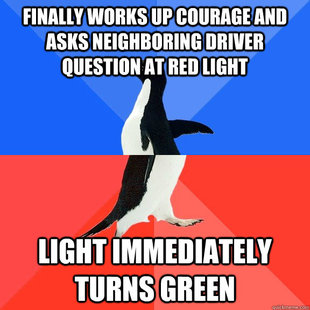 Socially Awkward Awesome Penguin
