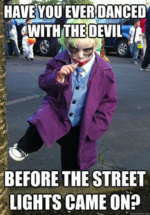 Joker kid