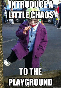 Joker kid