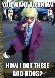 Joker kid