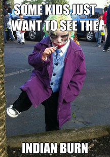 Joker kid