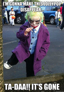 Joker kid