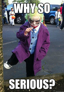 Joker kid