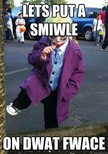 Joker kid