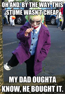 Joker kid