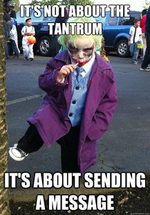 Joker kid