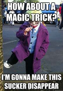 Joker kid