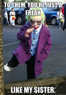 Joker kid