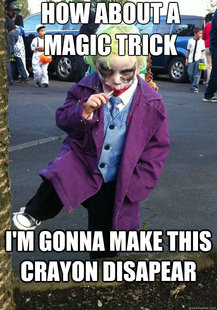 Joker kid