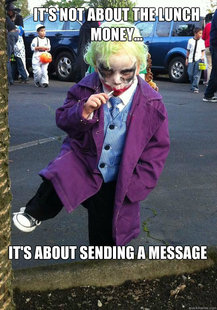 Joker kid