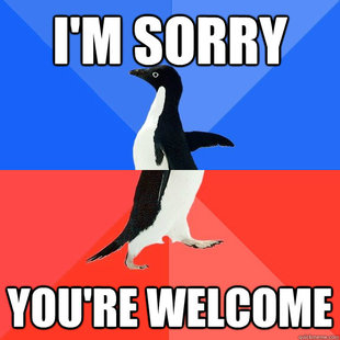 Socially Awkward Awesome Penguin