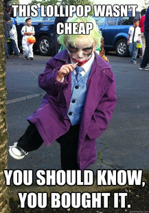 Joker kid