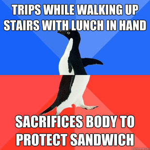 Socially Awkward Awesome Penguin