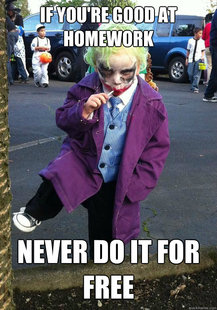 Joker kid