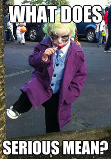 Joker kid