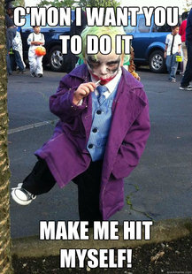 Joker kid