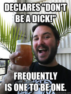 wilw dont be a dick