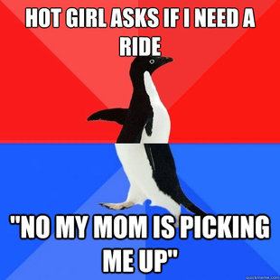 Socially Awksome Penguin