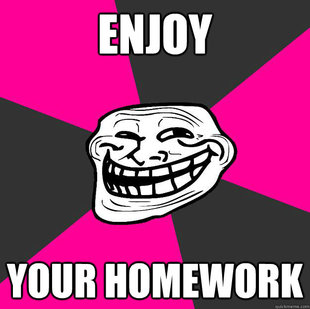 Troll face pink