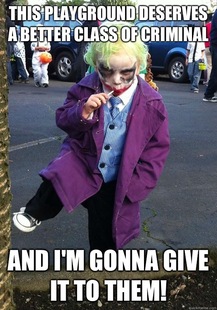 Joker kid