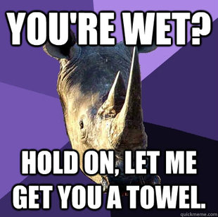 Sexually Oblivious Rhino