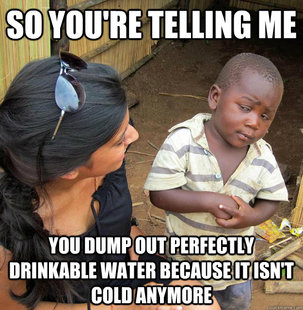 Skeptical Third World Child