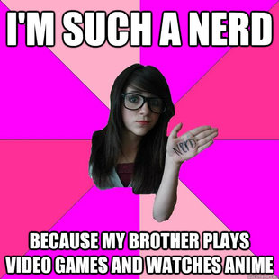 Idiot Nerd Girl