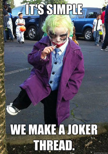 Joker kid