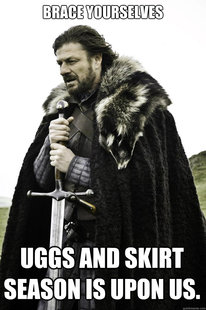 Winter is coming