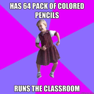 Socially awesome kindergartener
