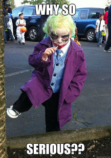 Joker kid