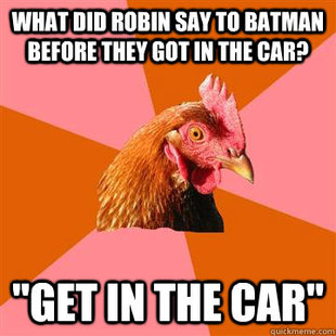 Anti-Joke Chicken