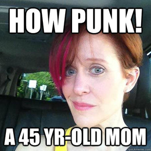 OLD MOM THINKS SHES COOL