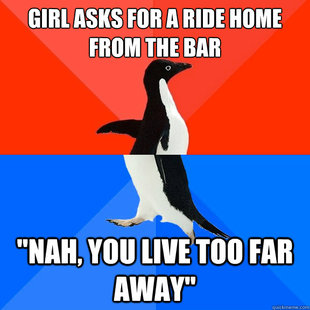 Socially Awesome Awkward Penguin