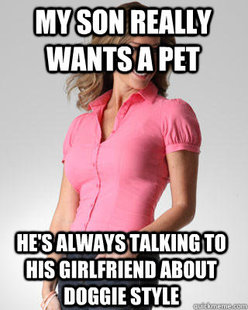 Oblivious Suburban Mom