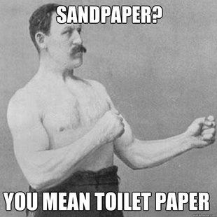 overly manly man