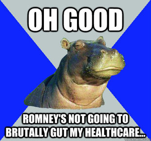 Skeptical Hippo