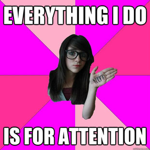 Idiot Nerd Girl