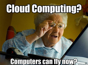 Grandma finds the Internet