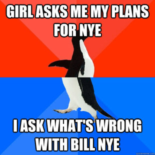 Socially Awesome Awkward Penguin