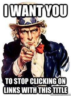 Advice by Uncle Sam