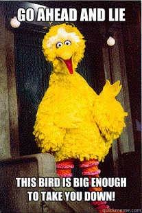 too Big Bird