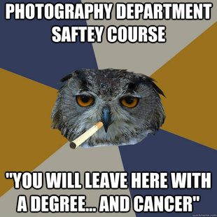 Art Student Owl