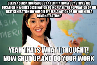 Unhelpful High School Teacher