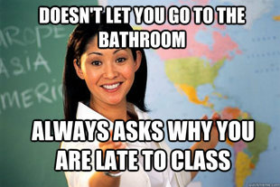 Unhelpful High School Teacher