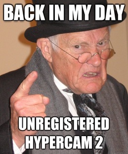 back in my day